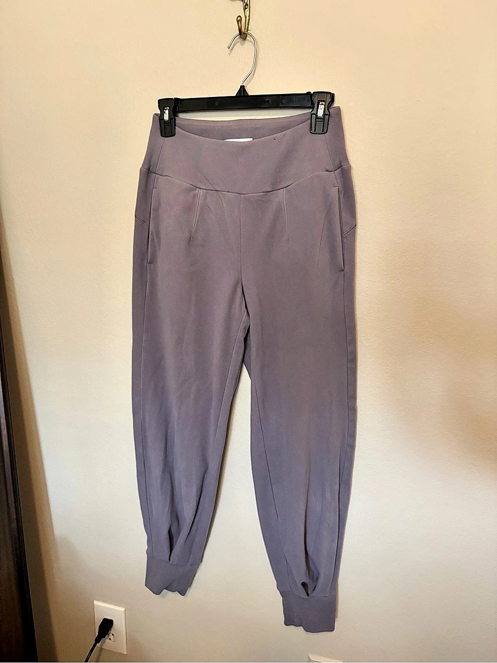 FLX Women’s Fleece Sweatpants in Purple